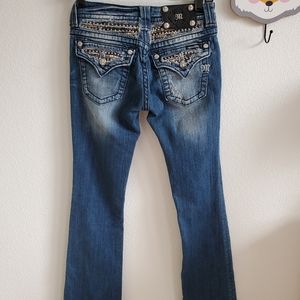 Miss Me Boot Cut Jeans size 26.